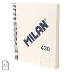 Cuaderno A4 Td Raya Milan 430 Beige