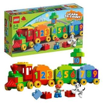 tren numeros lego duplo