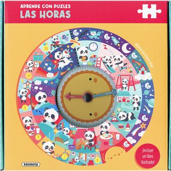 Aprende las horas con el panda