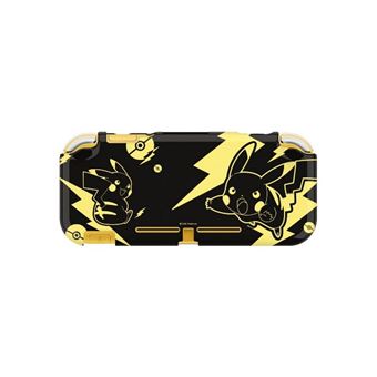 Carcasa Hori Duraflexi Pikachu Negro/Oro para Nintendo Switch