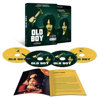 Old Boy. Edición 20 aniversario - UHD + 3 Blu-ray