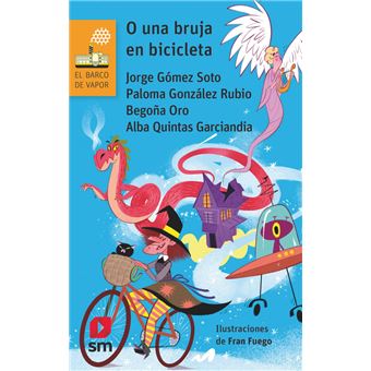 O una bruja en bicicleta