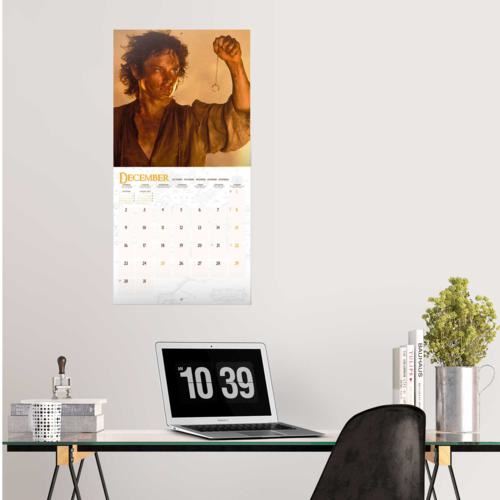 Grupo Erik Calendario El señor de los anillos 2022 incluye póster de regalo  - Calendario 2022 pared │ Calendario anual 2022 pared - Calendario mensual