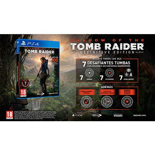 Foto Sala Arqueólogo Shadow of the Tomb Raider Definitive Edition PS4 para - Los mejores  videojuegos | Fnac