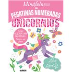 MINDFULNESS con pegatinas numeradas: UNICORNIOS