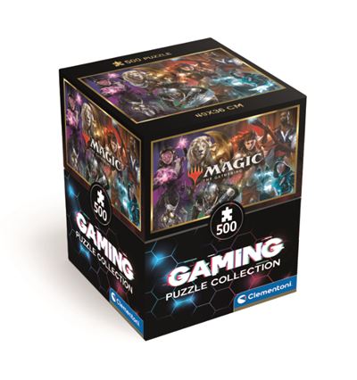 Clementoni puzzle 500 piezas cube magic the gathering