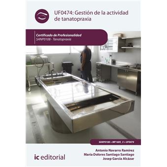 Gestión de la actividad de tanatopraxia. SANP0108 - 1