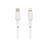 Cable Belkin Lightning - USB-C 1 m Blanco