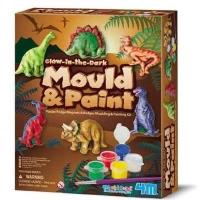 Crea y juega. Imanes Glow dinosaurios