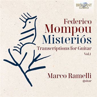 Mompou: Misteriós, Transcriptions for Guitar, Vol.1 - CD