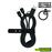 Cable de carga rápida Muvit USB-C+A a doble USB-C 3A/60W 1.2m Negro