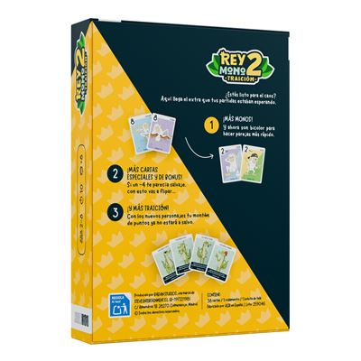 Juego de mesa rey mono 2: traición expasión