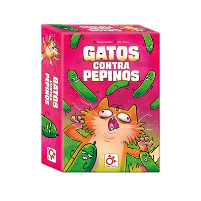 Juego de mesa gatos contra pepinos