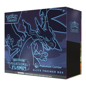 Caja de élite Pokémon Megaevolution Phantasmal Flames English