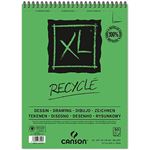 Bloc De Dibujo Microperforado A3 Canson Xl Recyclé Espiral 160 G 50 H Verde