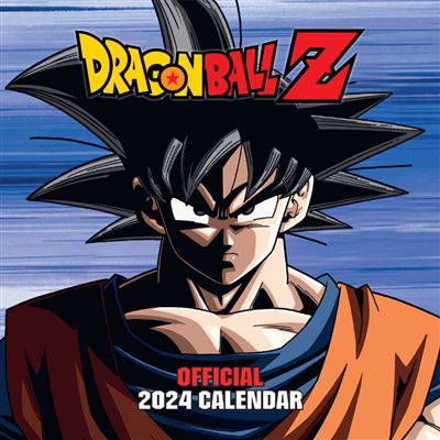 Calendário A3 2024 Dragon Ball - Amarelo · Grupo Erik Editores