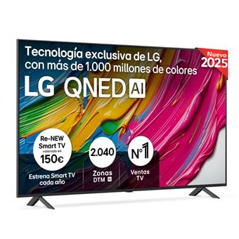 TV QNED 75" LG 75QNED80 AI 4K 2025 Smart TV