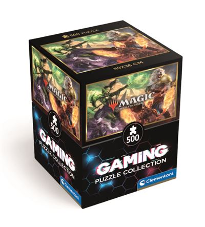 Clementoni puzzle 500 piezas cube magic the gathering b