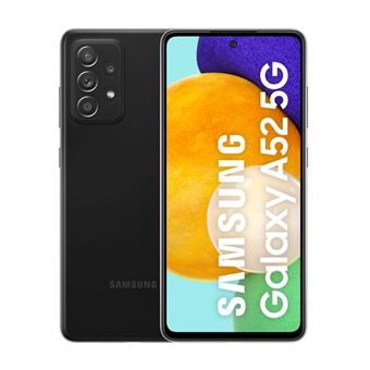 Samsung Galaxy A52 5G 6,5'' 128GB Negro