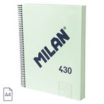 Cuaderno A4 Td Raya Milan 430 Verde
