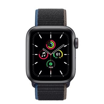ángel papel Asociar Apple Watch SE 40 mm LTE Caja de aluminio en gris espacial y correa  deportiva Loop Charcoal - Reloj conectado - Fnac