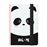 Cuaderno pequeño Legami rayas tapa dura Panda rosa_0
