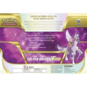 Colección Premium Dialga o Palkia Origen V-ASTRO Juego de cartas  coleccionables Pokémon - Juego de cartas - Comprar en Fnac