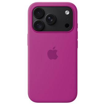Funda de silicona Apple con MagSafe Magenta para iPhone 18 Pro