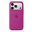 Funda de silicona Apple con MagSafe Magenta para iPhone 18 Pro