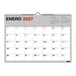 Calendario 18 Meses Miquelrius Pared A3 Pared Escritorio Basic 2026-27