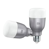 Kit 2 Bombillas Inteligentes Xiaomi Mi LED Smart Bulb RGB