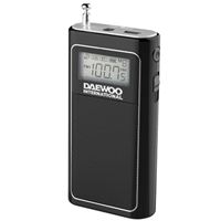 Radio Portátil Daewoo DRP 125 Negro