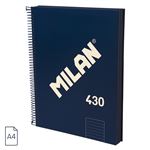 Cuaderno A4 Td Raya Milan 430 Azul
