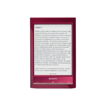 Sony Reader Wi-Fi Rojo (PRODUCTO REACONDICIONADO)