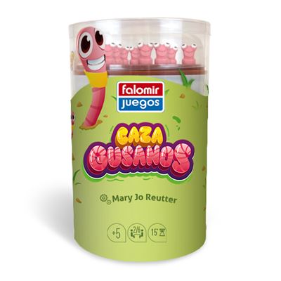 Juego de mesa caza gusanos