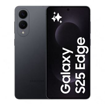 Samsung Galaxy S25 Edge 5G 6.7" 256GB Titanio Negro intenso