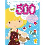 Animales-Crea Tus Propias Escenas Con Mas De 500 Pegatinas