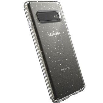 Funda Speck Presidio Clear Gold para Samsung Galaxy S10