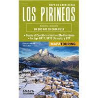 Mapa de Los Pirineos 1:340.000 - (desplegable)