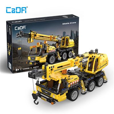 Set de construcción cada camión grua 658 piezas