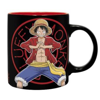 Taza One Piece - Luffy y Calaver