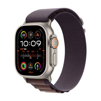 Apple Watch Ultra 2 49mm LTE  Caja de titanio y correa Loop Alpine Índigo - Mediana
