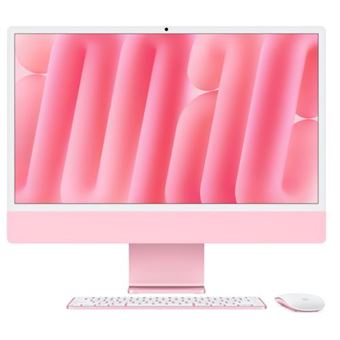 iMac con Pantalla Retina 24'' 4,5K M4 CPU 10, GPU 10, 16GB RAM, 512GB SSD, Rosa - 1