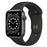 Apple Watch S6 40mm GPS Caja de aluminio en Gris espacial y correa deportiva Negro