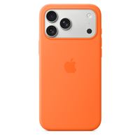 Funda de silicona Apple con MagSafe Naranja para iPhone 17 Pro Max