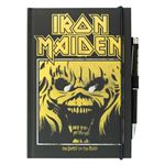 Cuaderno Erik Iron Maiden A5 Con Bolígrafo Proyector