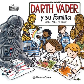 Star Wars Darth Vader y su familia Coloring Book