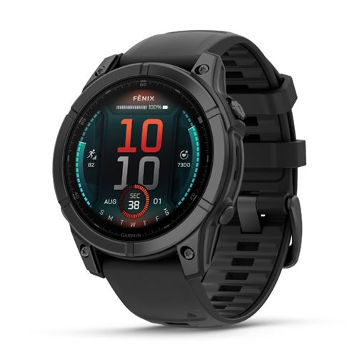 Smartwatch Garmin Fenix E 47mm Acero Gris