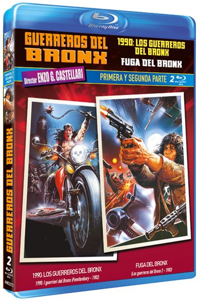 Pack Guerreros Del Bronx - Blu-Ray