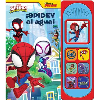 Spidey Al Agua 7 Botones